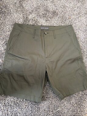 Men 31 Green Shorts